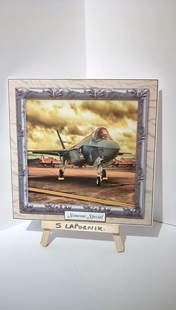 FIGHTER JET MULTI SENTIMENT  by Susan Lapornik