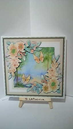 8x8 Mini Kit, Beautiful Autumn Roses by Susan Lapornik
