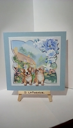 Cute Puppies  Mini Kit by Susan Lapornik