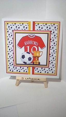Manchester United Full Team with Personalised Shirts Bumper Kit x12 A4 Sheets  by Susan Lapornik