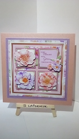 8x8 Every Flower Mini Kit - x4 A4 sheets  by Susan Lapornik