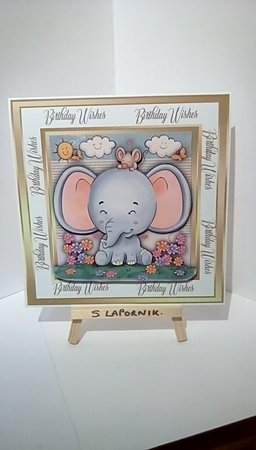 8x8 Mini Kit, Friends are Like Flowers by Susan Lapornik