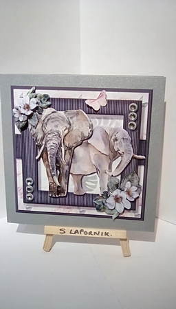 Beautiful Elephant FOUR  by Susan Lapornik