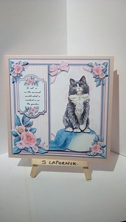 Cat Loving FOUR  by Susan Lapornik