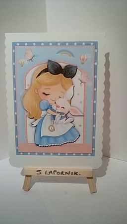 Alice and the White Rabbit by Susan Lapornik