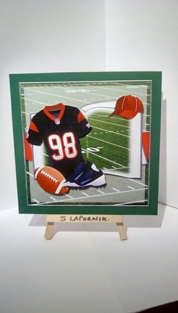 American Football Open Book by Susan Lapornik