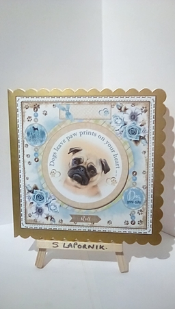 Dogs Leave Paw Prints On Your Heart 06 Mini Page Kit by Susan Lapornik