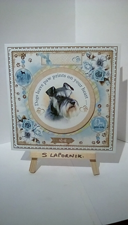 Dogs Leave Paw Prints On Your Heart 08 Mini Page Kit by Susan Lapornik