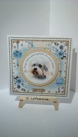 Dogs Leave Paw Prints On Your Heart 14 Mini Page Kit by Susan Lapornik