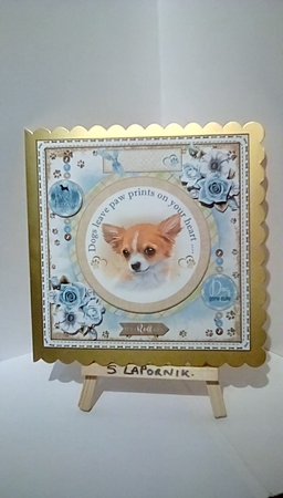 Dogs Leave Paw Prints On Your Heart 15 Mini Page Kit by Susan Lapornik
