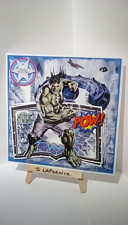 Marvel Heroes-HULK by Susan Lapornik