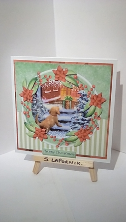 Quick card Cute Christmas 7 by Susan Lapornik