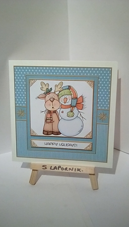 Cute Holiday Topper - One by Susan Lapornik