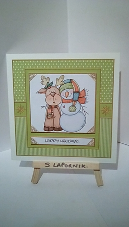 Cute Holiday Topper - Two by Susan Lapornik