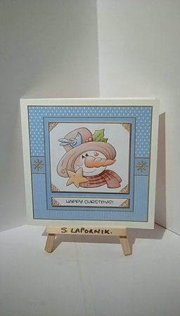 Cute Holiday Topper - Six by Susan Lapornik