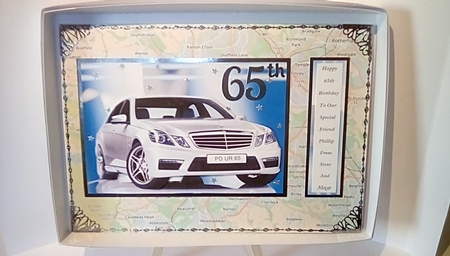 Silver Mercedes by Susan Lapornik