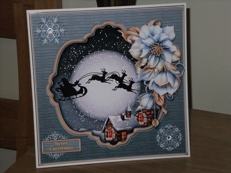Christmas Delivery 8x8 Mini Kit by Susan Lapornik