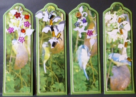 Great Tit Bookmarks by Susan Powell-Barton