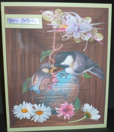Birds and Flowers by Susan Powell-Barton