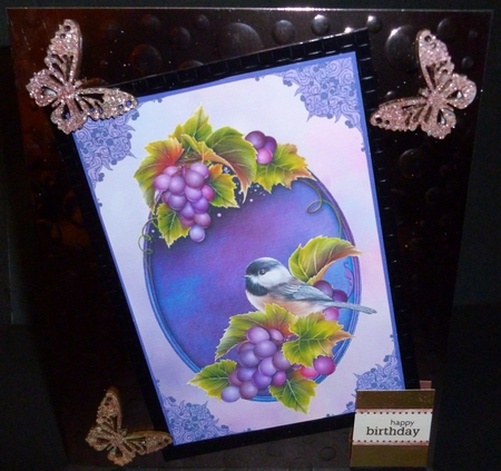 Flowers & Birds Toppers by Susan Powell-Barton