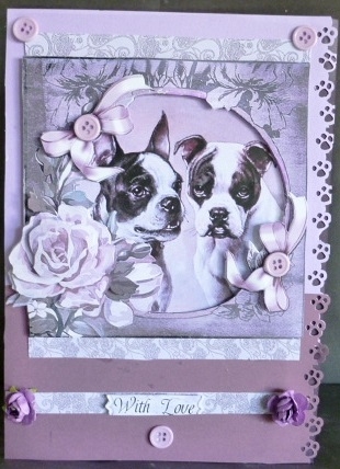 Bulldog Puppies by Susan Powell-Barton