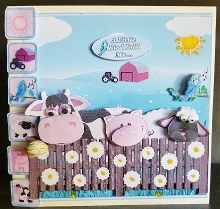 A Little Bird Told Me - 5 Page Mini-kit by Susan Powell-Barton