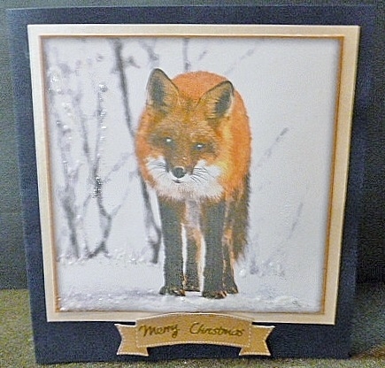 Winter Fox Toppers & Embellishments by Susan Powell-Barton