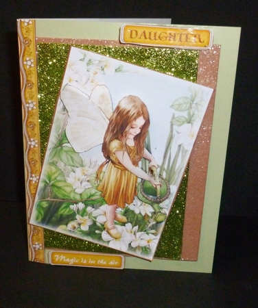 Forest Fairy Evie 4 Sheet Mini Kit Gold by Susan Powell-Barton