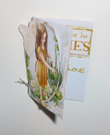 Forest Fairy Evie 4 Sheet Mini Kit Gold by Susan Powell-Barton