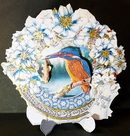 Mini Kit: Ice Bird With Fish by Susan Powell-Barton