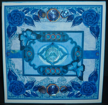 Butterfly Blues Mini-Kit by Susan Powell-Barton