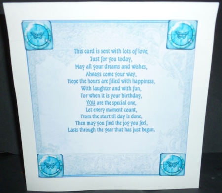 Butterfly Blues Mini-Kit by Susan Powell-Barton