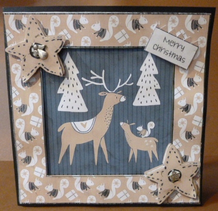 Scandi Christmas - The Deer Family by Susan Powell-Barton