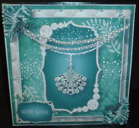 Seafoam & pearls Bumper Kit by Susan Powell-Barton