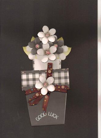 Country Charm 2 - Flowerpot Card by Susan Powell-Barton