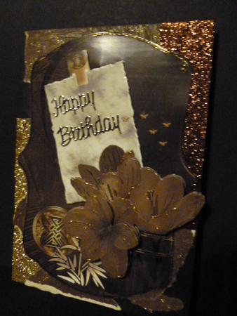 Asian Beauty Card Front by Susan Powell-Barton
