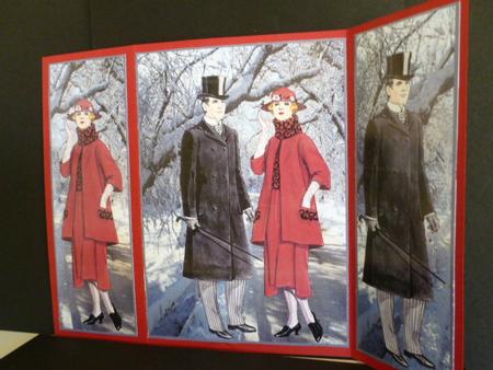 Winter Fashion #1 by Susan Powell-Barton