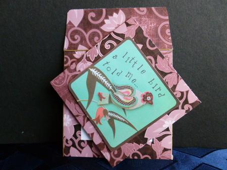 Dusky Pink All Over Floral Midi Card and Envelope Sheet by Susan Powell-Barton