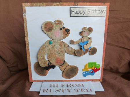 Rusty Ted Say's "hi" by Susan Powell-Barton