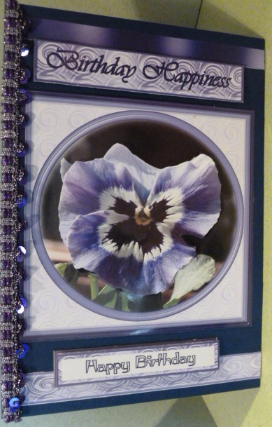 Pansy Topper by Susan Powell-Barton
