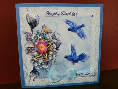 Beautiful Blue Birds by Susan Powell-Barton