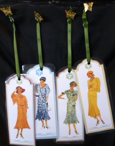 Elegant Ladies Bookmarks by Susan Powell-Barton