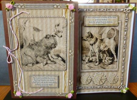 Sepia Friends V by Susan Powell-Barton
