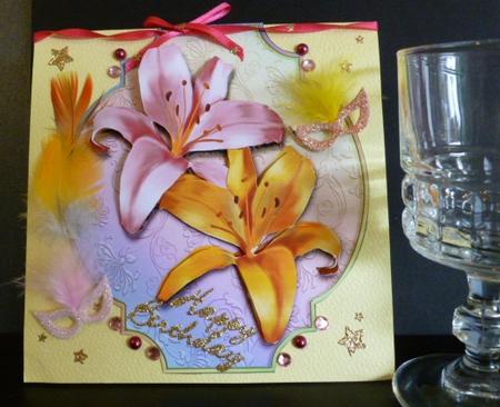 Lily Plaques and Decoupage by Susan Powell-Barton