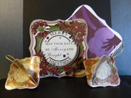 2 Merry Christmas Bracket Toppers by Susan Powell-Barton