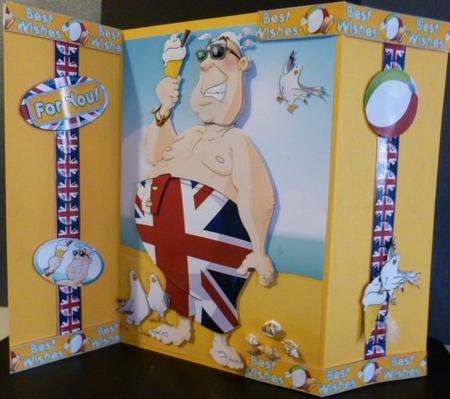 British Beach Dude Six Sheet Kit by Susan Powell-Barton
