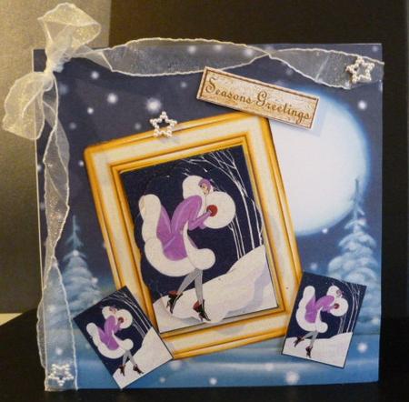 Heading Home Toppers Christmas by Susan Powell-Barton