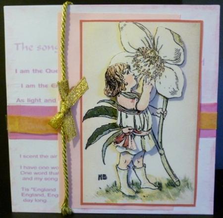 Vintage Rose Girl by Susan Powell-Barton