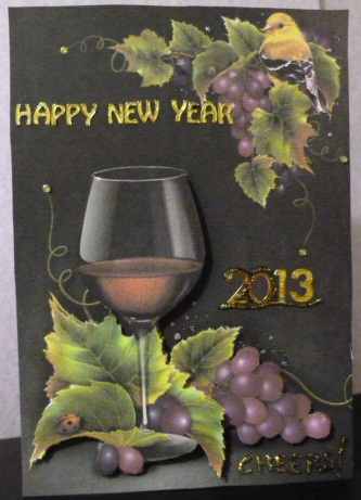 Any Occasion for a Wine Lover + Decoupage by Susan Powell-Barton
