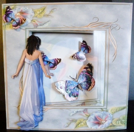 Morning Glory - Blank, Any Occasion by Susan Powell-Barton